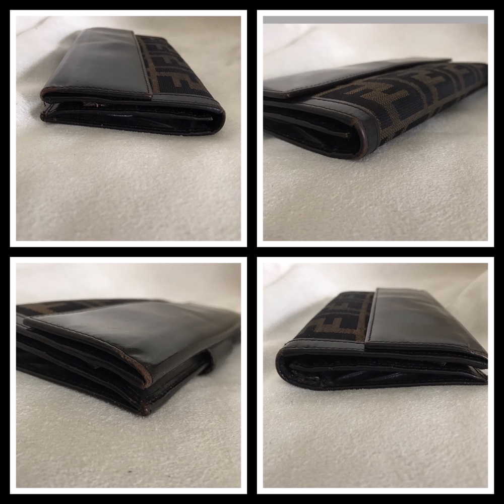 💝SOLD💝FENDI Zucca Buckle Wallet - Picture 7 of 8